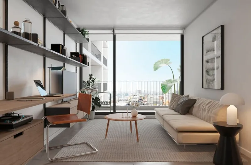 Departamento 2D1B en Quinta Normal, 51 m²